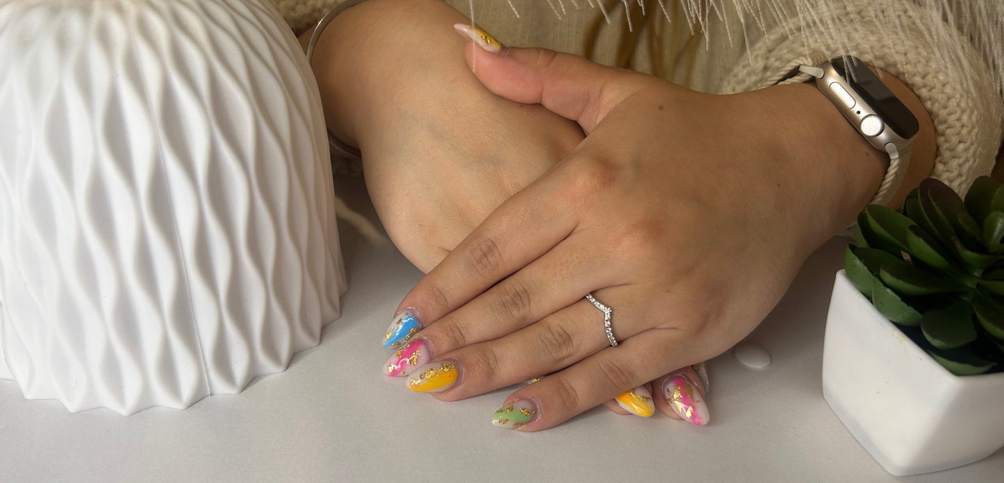 Bague "Louanne" en acier inoxydable