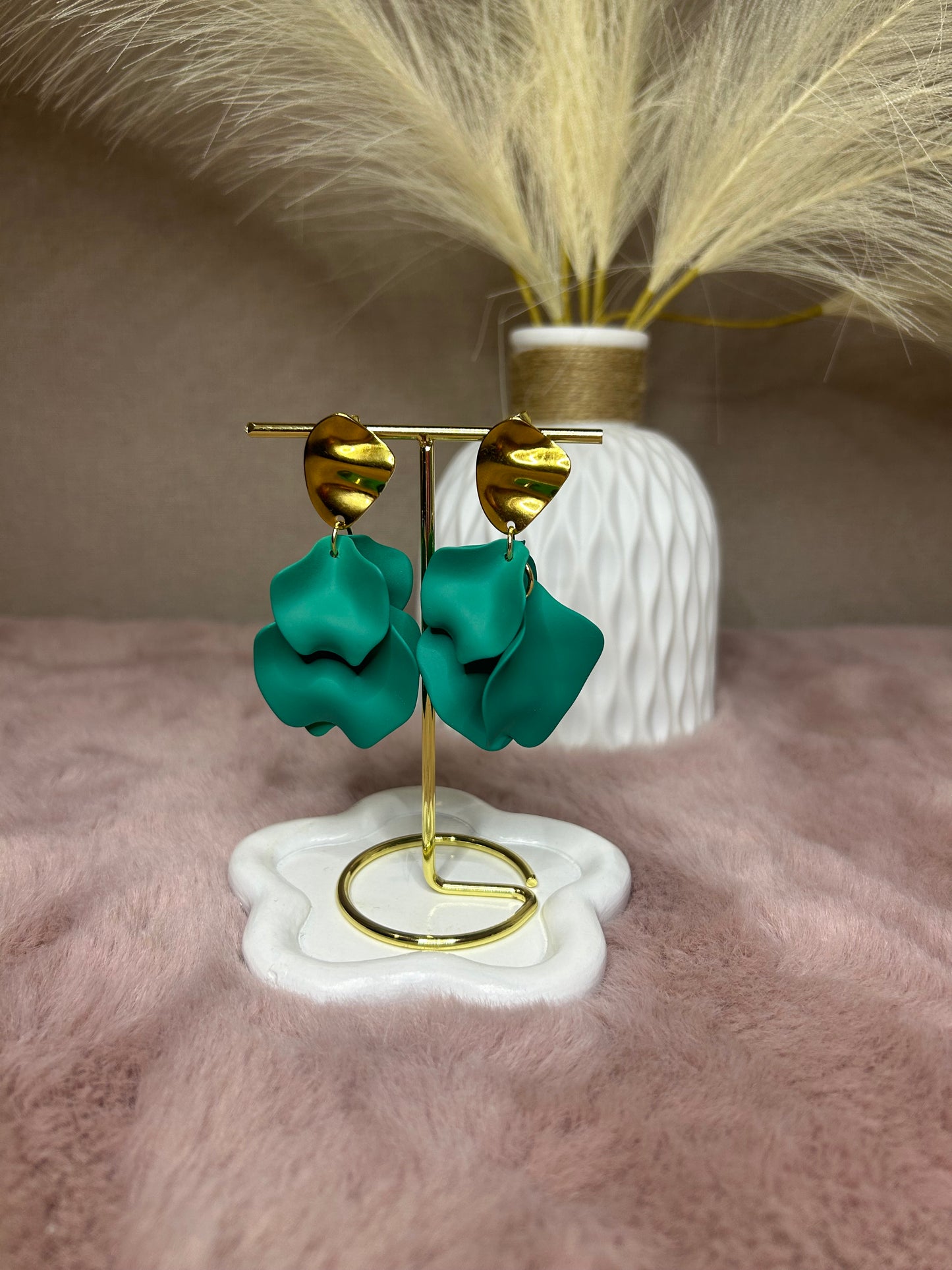 Boucles d'oreilles Jeanne en acier inoxidable