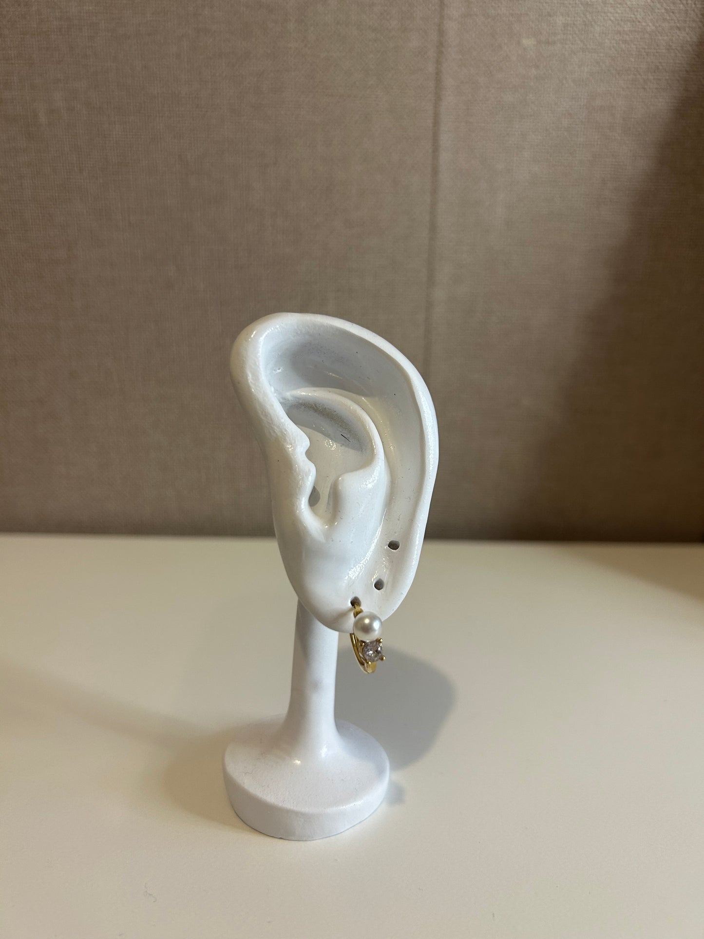 Boucles d'oreille doré Lou en acier inoxydable