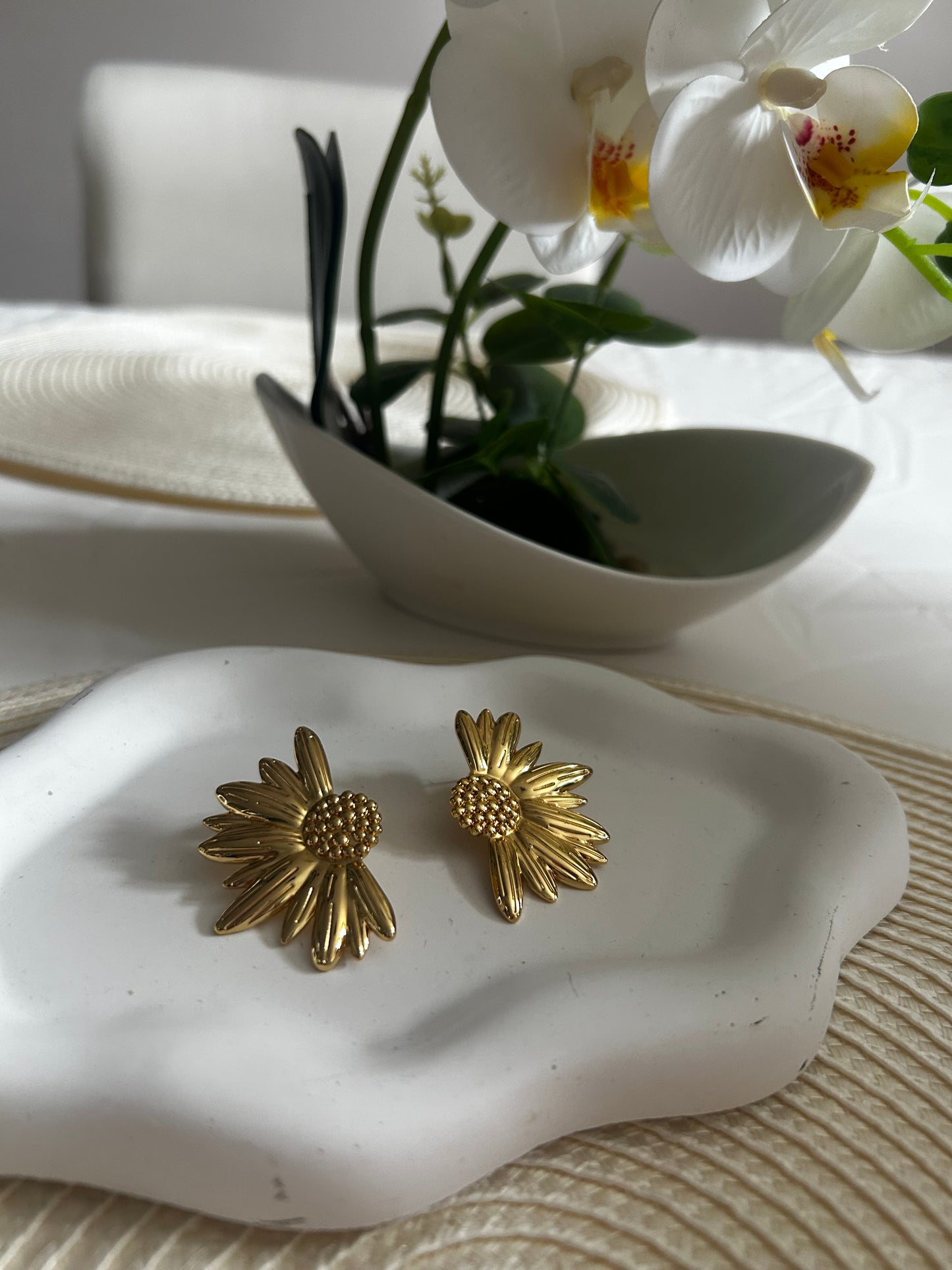 Boucles d'oreille Doré Leonie