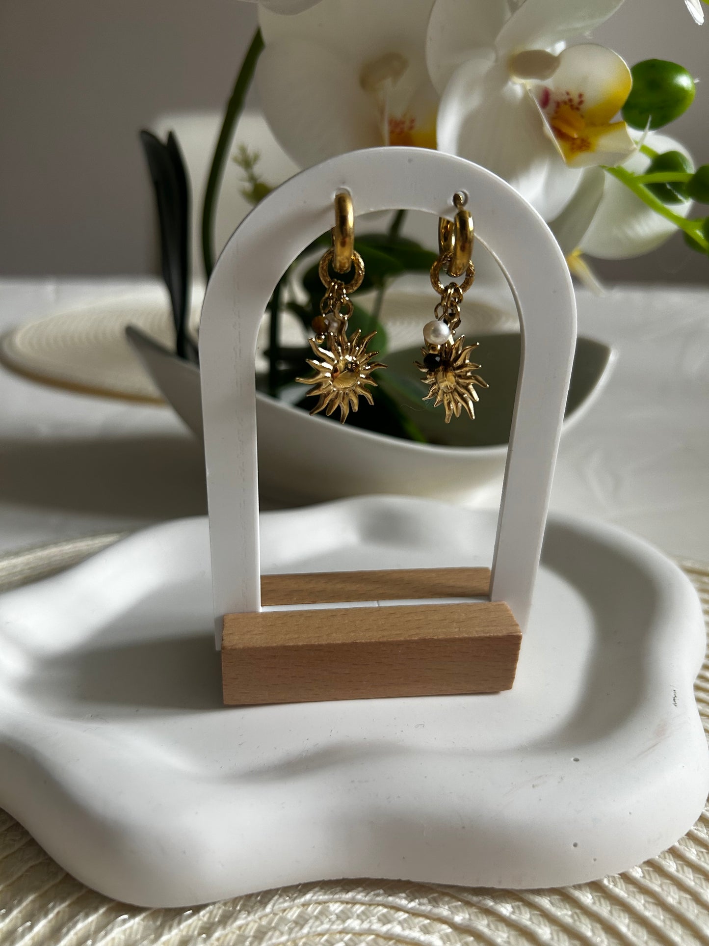 Boucles d'oreille Solelia