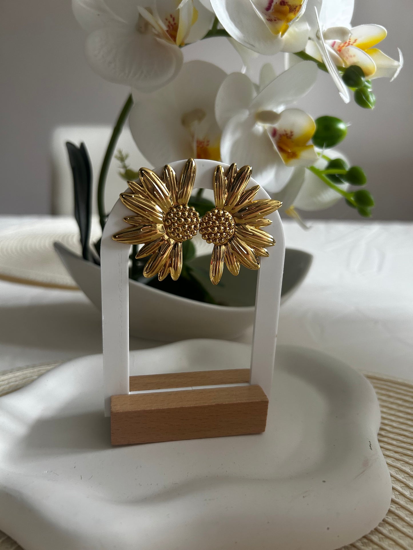 Boucles d'oreille Doré Leonie