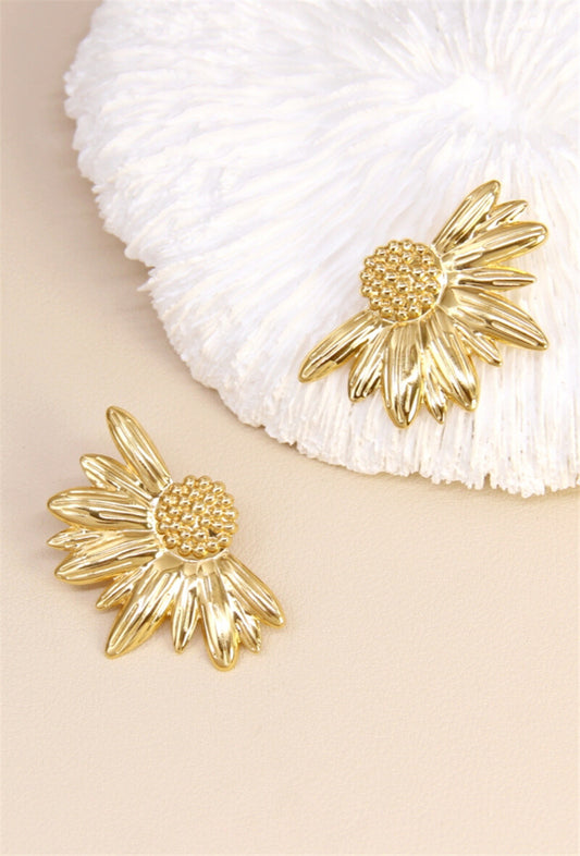 Boucles d'oreille Doré Leonie