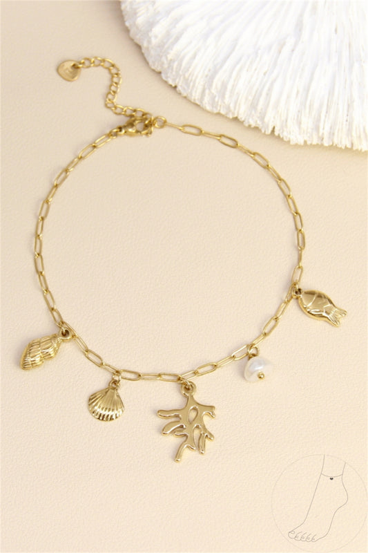 Bracelet de cheville Lila