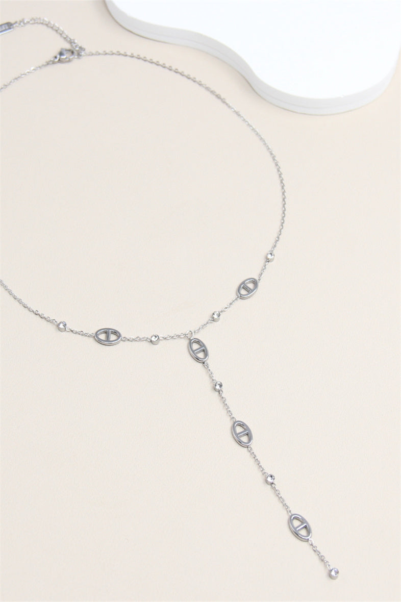 Collier Emma en argenté