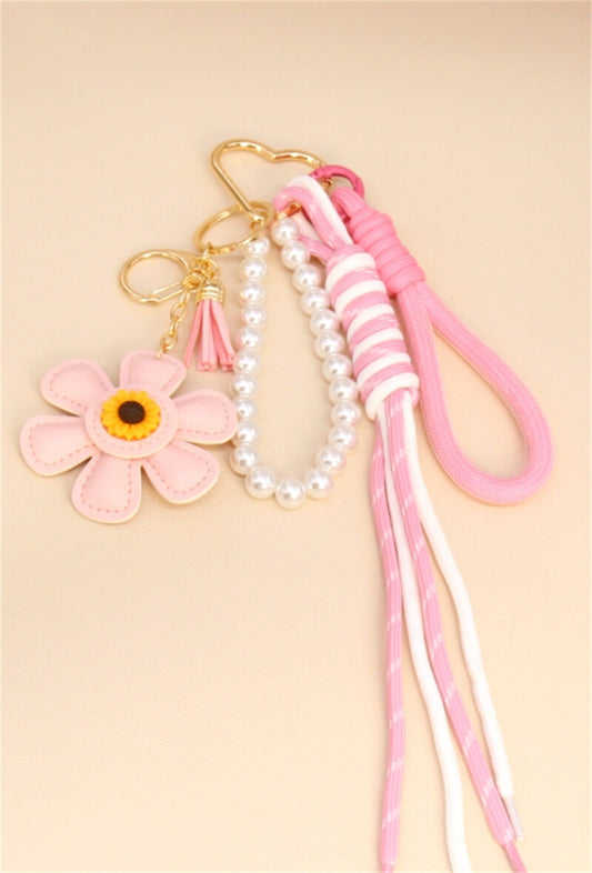 Grigri fleur rose